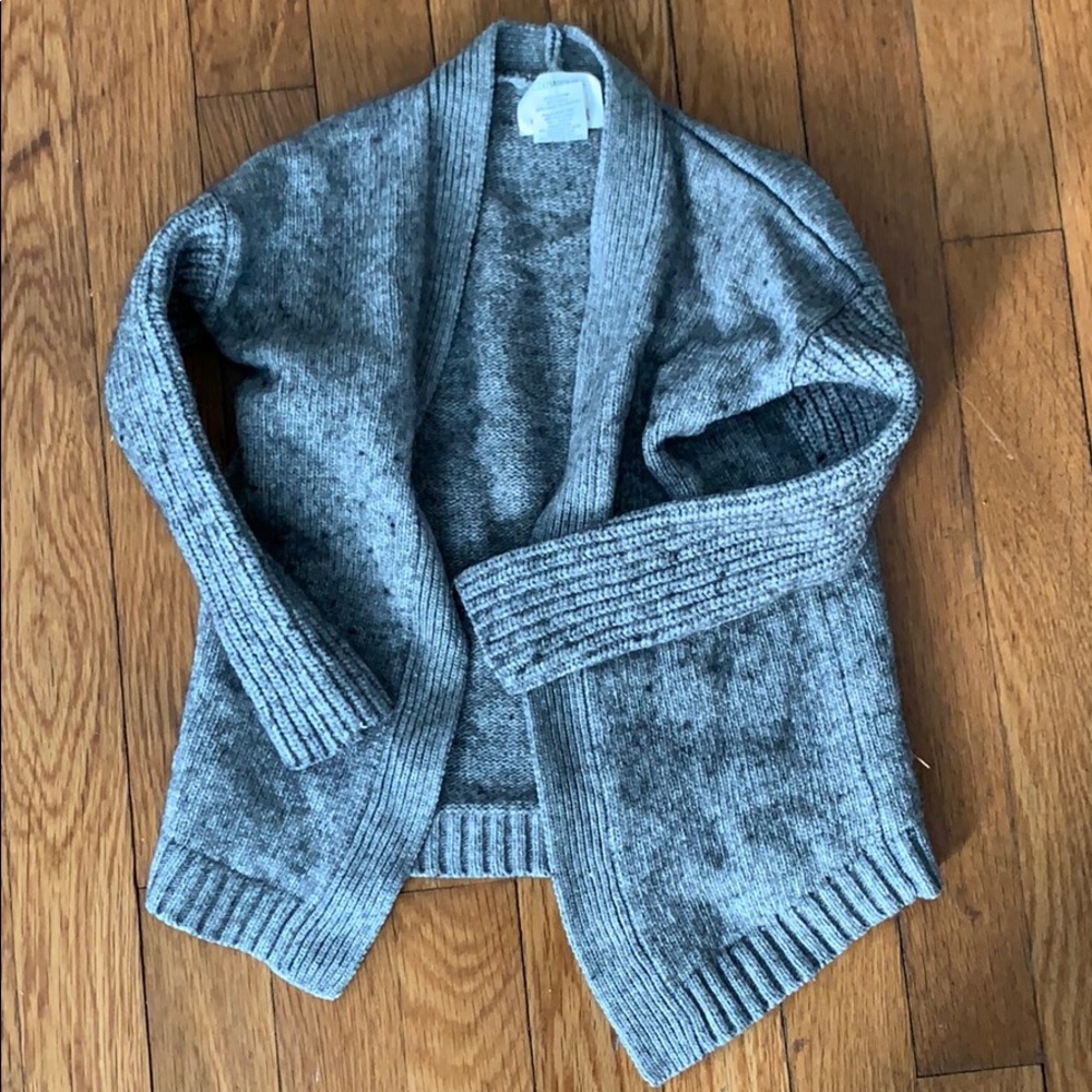 Crewcuts will blend open cardigan